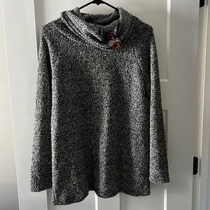 Pink Blush Tunic Sweater